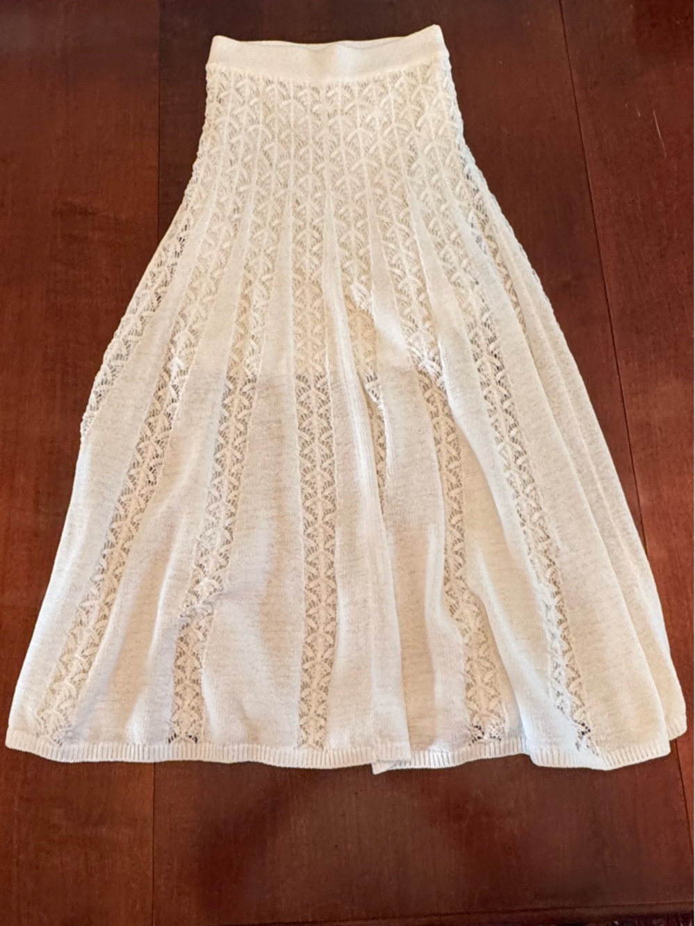 Zimmermann Wylie Flared Knit Maxi Skirt - Picture 4 of 7